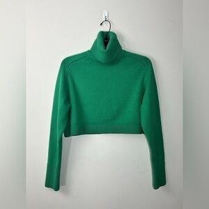Zara Emerald Ribbed Sweater